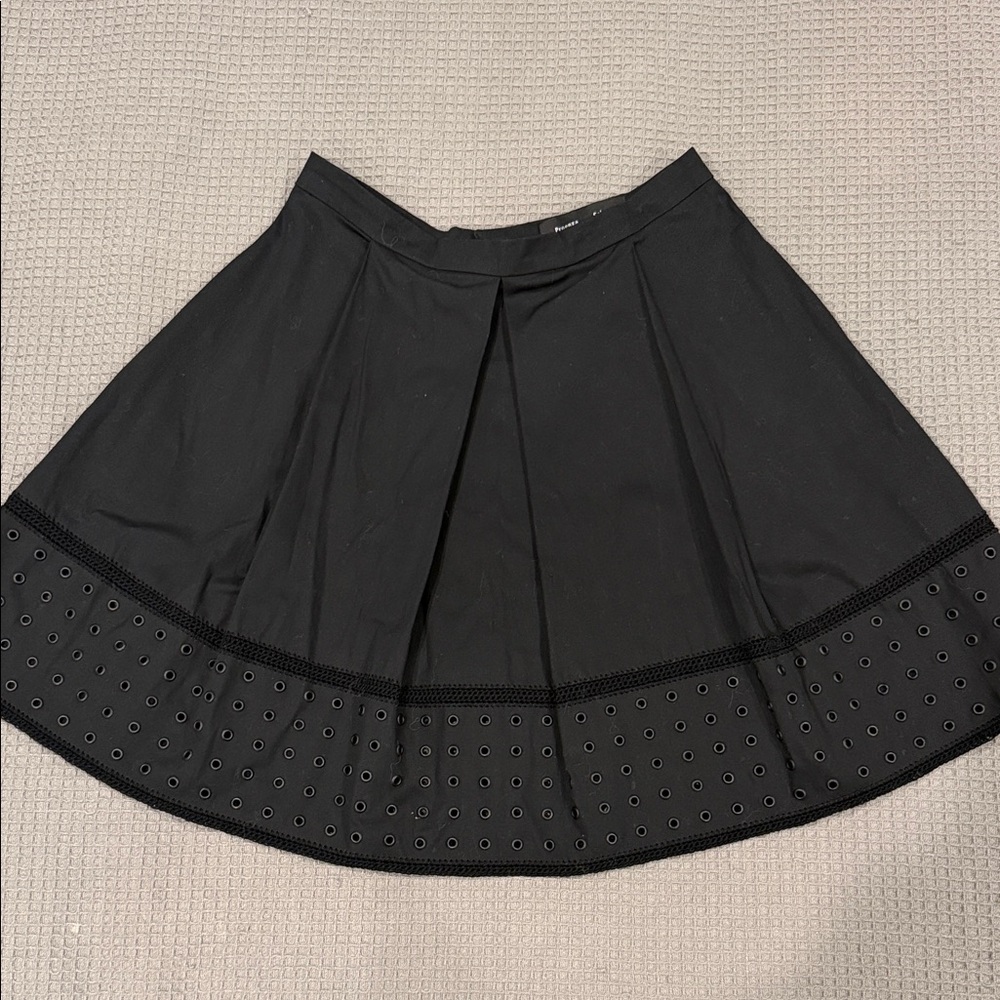 Proenza Schouler Black A-Line Skirt